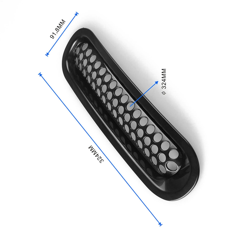 7Pcs For Jeep Wrangler JK 2007-2017 Car Front Grille Grill Mesh Inserts Guards Net 7Pcs For Jeep Wrangler JK 2007-2017 Car Front Grille Grill Mesh Inserts Guards Net